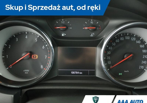 Opel Astra cena 48000 przebieg: 106762, rok produkcji 2018 z Bełchatów małe 211